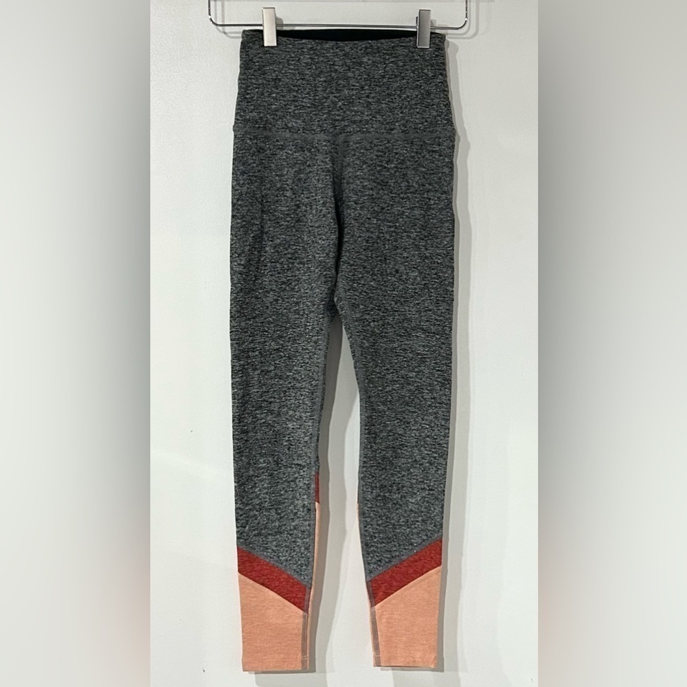 Beyond Yoga Space-Dyed High-Waisted Leggings Charcoal XS